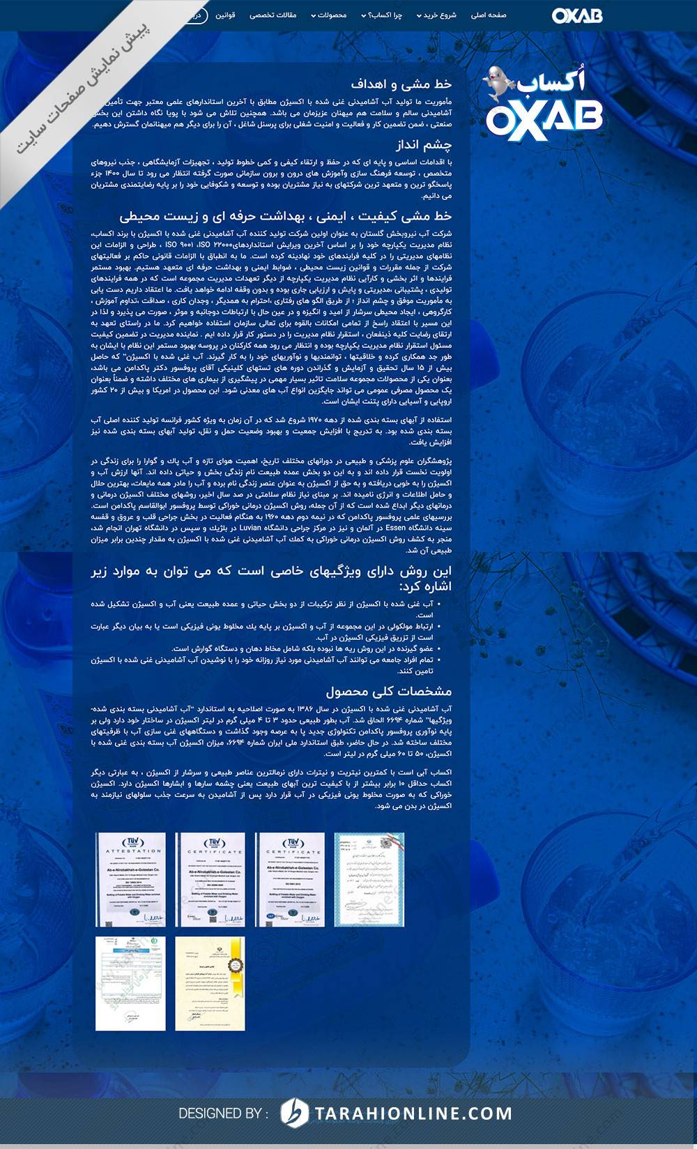 طراحی سایت فروشگاهی اکساب - تصویر 9